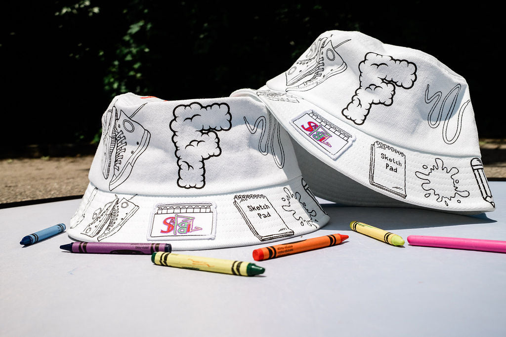 Large/XL' Coloring Book Bucket Hat