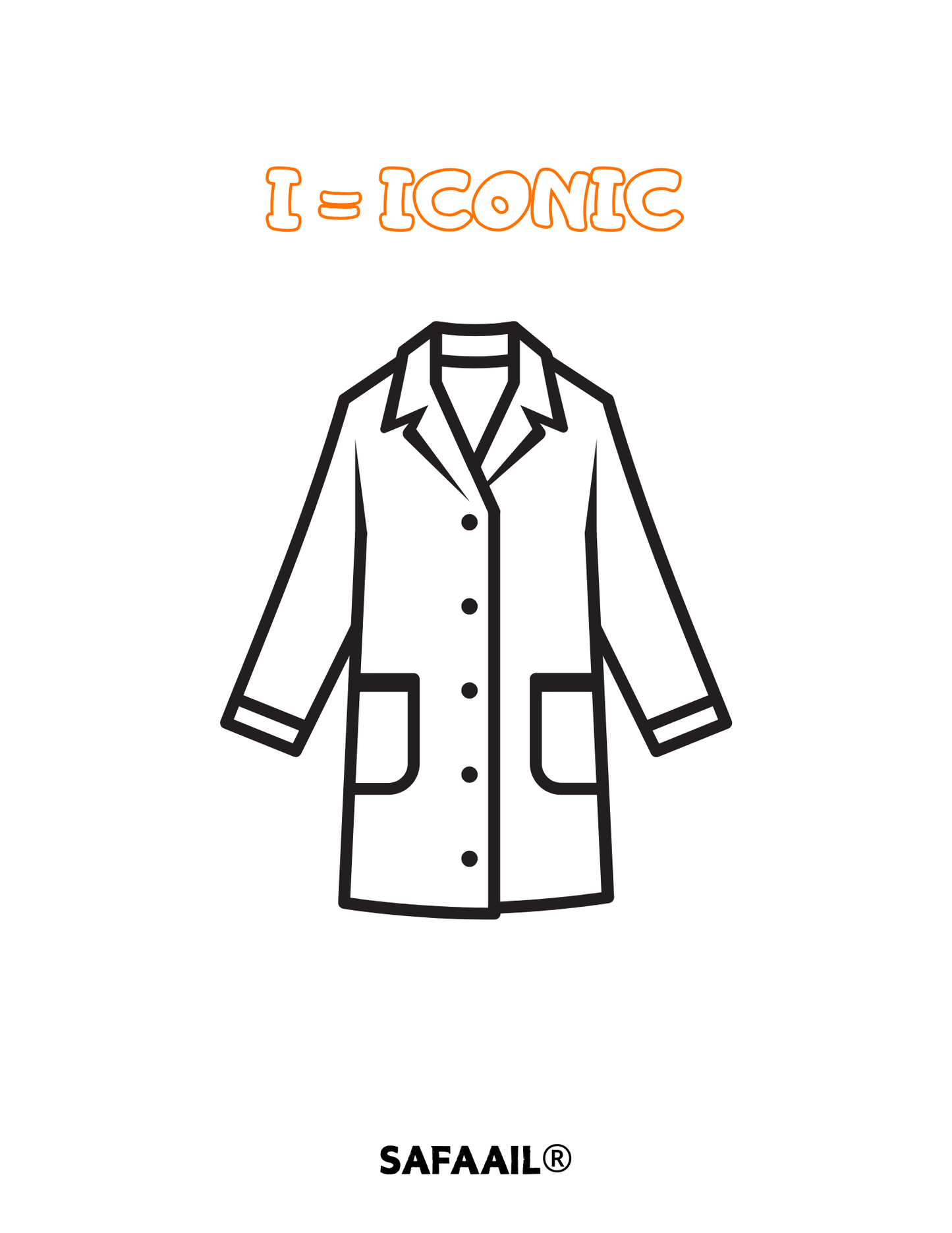 A-Z FashionART Coloring Book - Digital Download