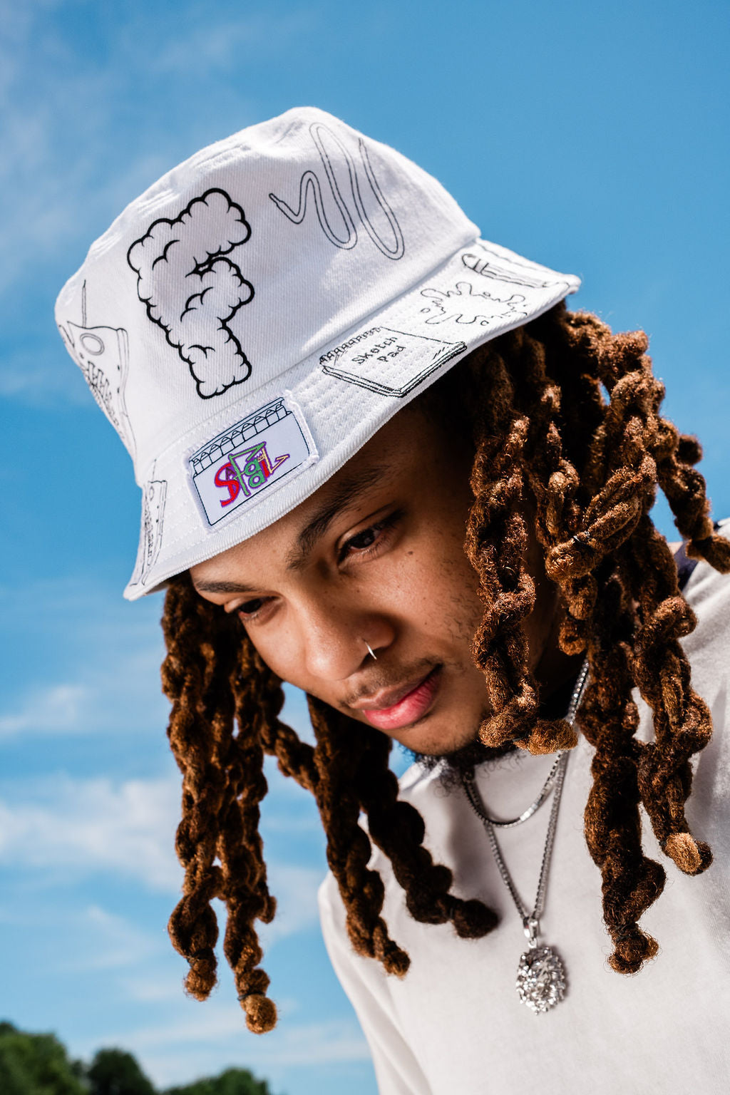 Large/XL' Coloring Book Bucket Hat