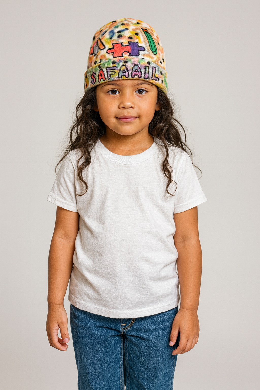 Coloring Book Beanie Hat