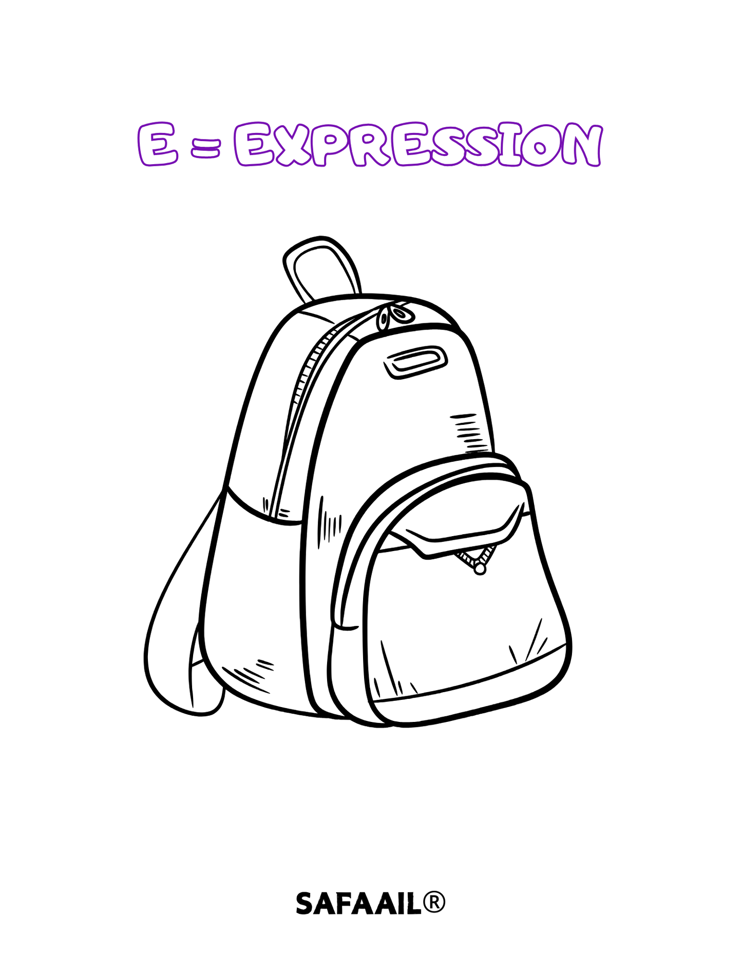 A-Z FashionART Coloring Book - Digital Download