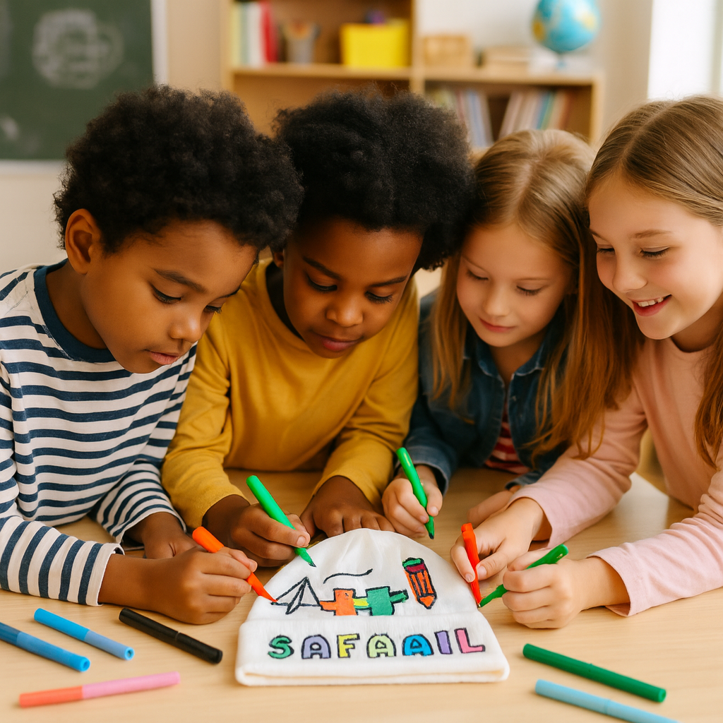 Coloring Book Beanie Hat